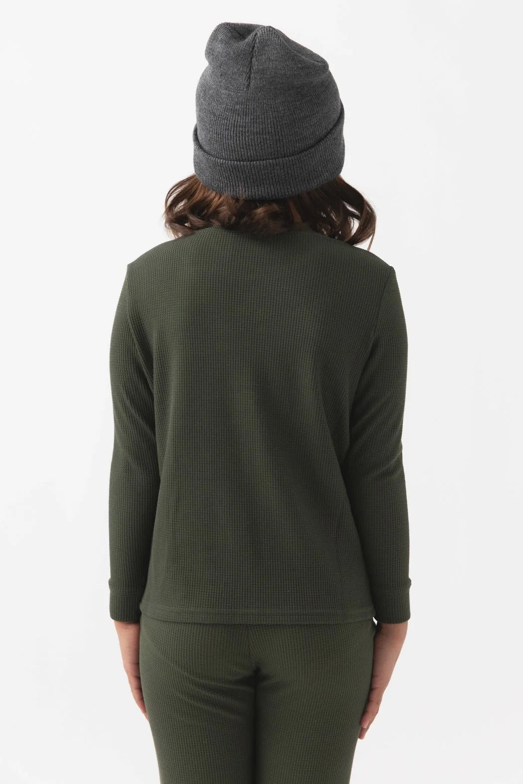 Children's Bamboo Waffle Knit Base Layer Long Sleeve