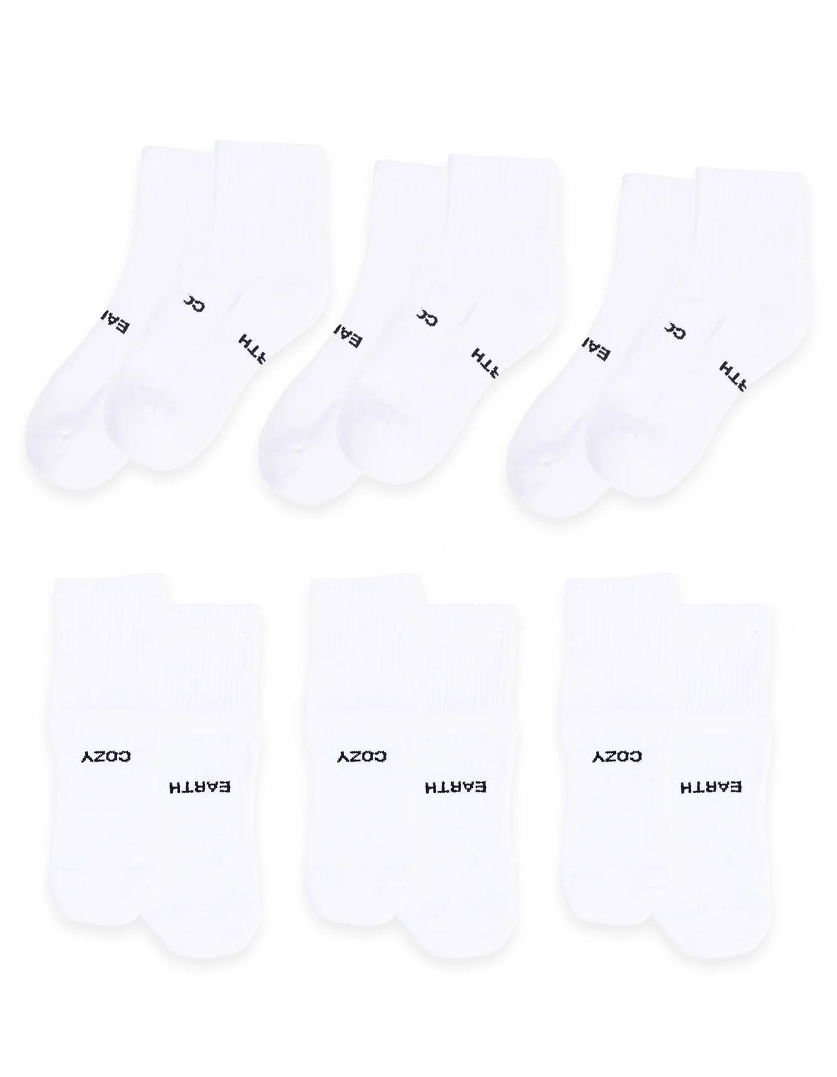 Men's Essential Quarter Sock 6-Pack