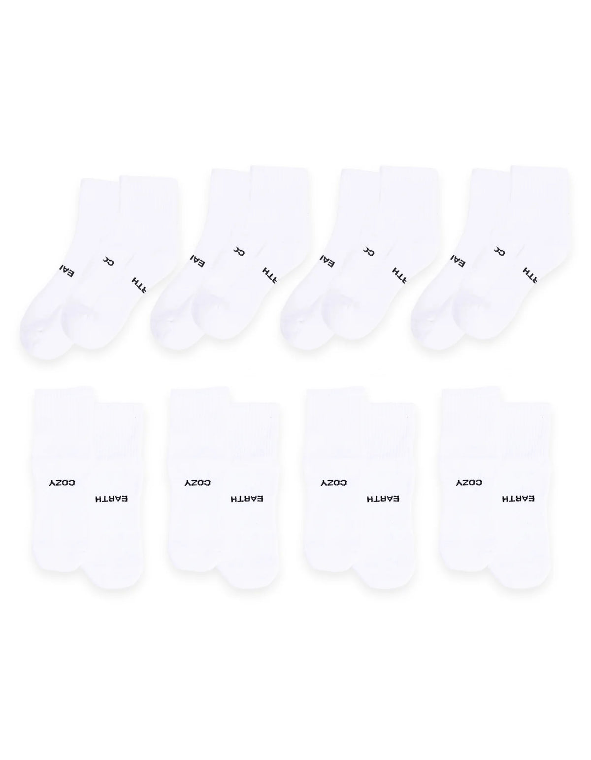 Men's Essential Quarter Sock 8-Pack