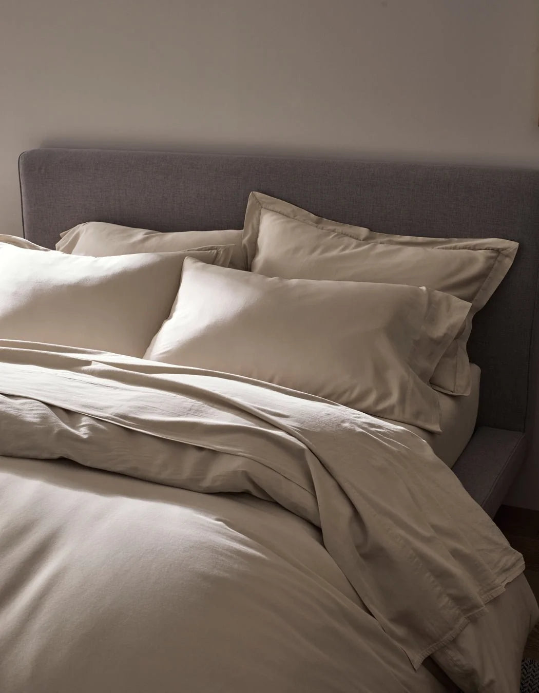 Soft-Wash Cotton Bedding Deluxe Bundle - Silk